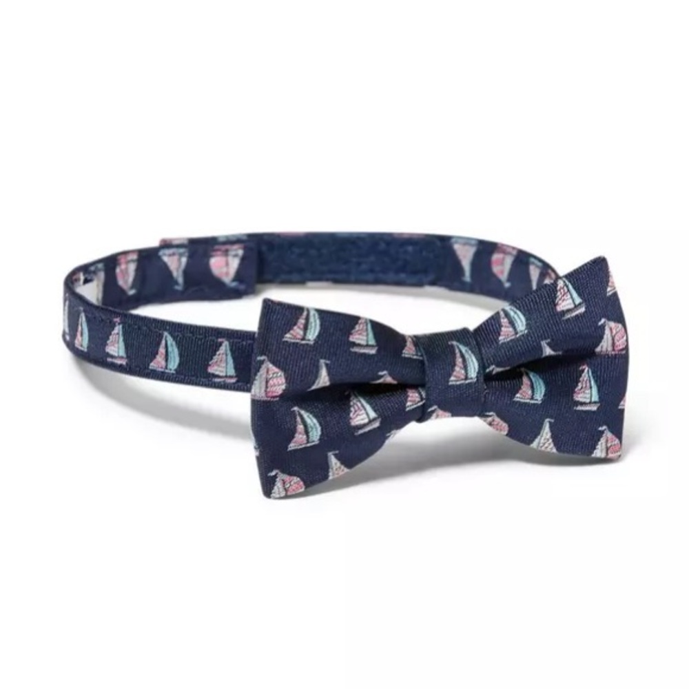 Janie and Jack Merchant Marine Sailboat Print Bowtie